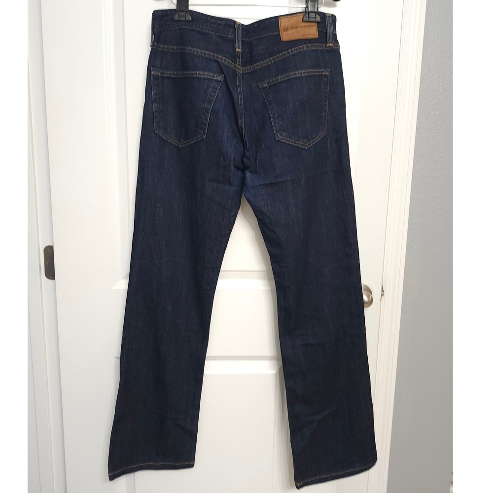 AG Adriano Goldschmied The Protege Straight Leg Jeans Dark Indigo Made in USA - Picture 12 of 12